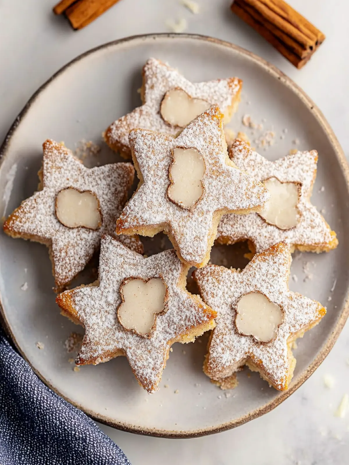 Melt-in-Your-Mouth Cinnamon Stars Ready in Just 65 Minutes 3 Cinnamon Stars