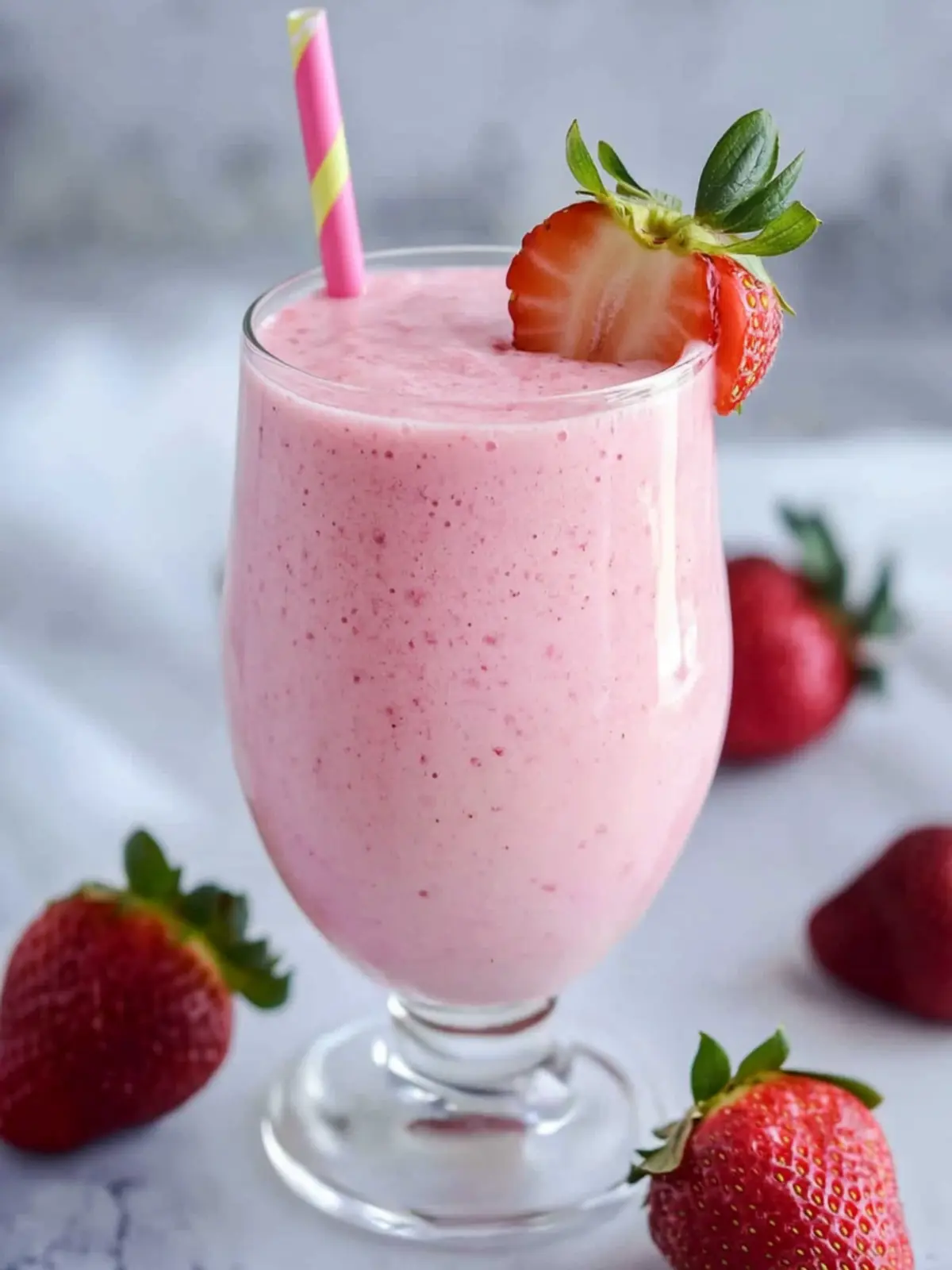 Delicious Strawberry Lassi With Greek Yogurt in Just 10 Minutes 4 Strawberry Lassi With Greek Yogurt