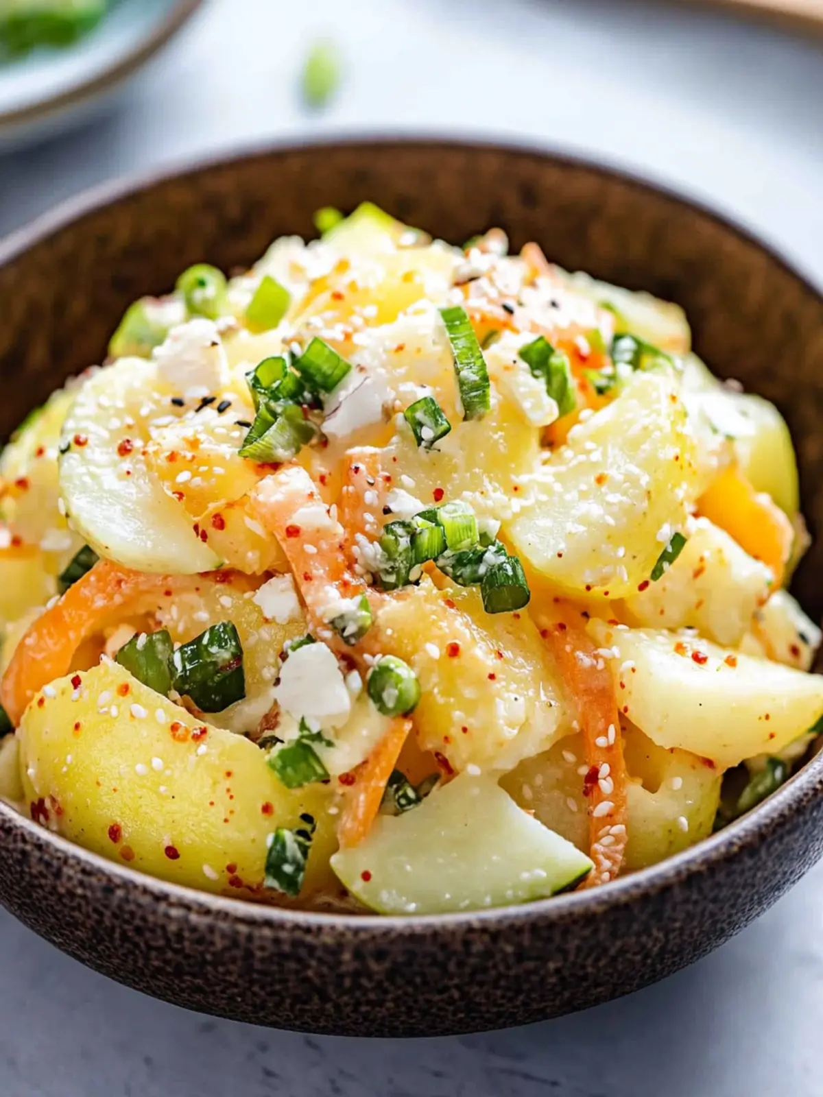 Delicious Korean Potato Salad with a Sweet Twist 4 Korean Potato Salad