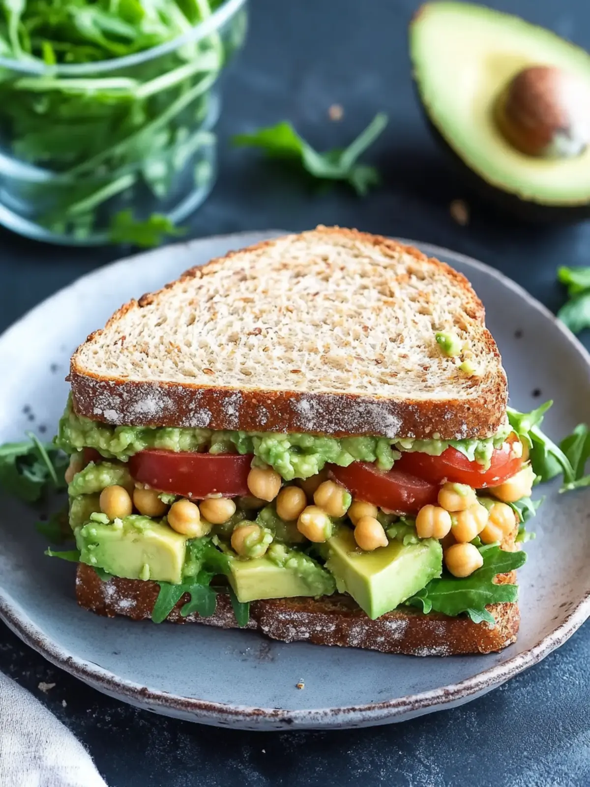 Ultimate Chickpea Avocado Sandwich for Flavor Lovers 4 Chickpea Avocado Sandwich