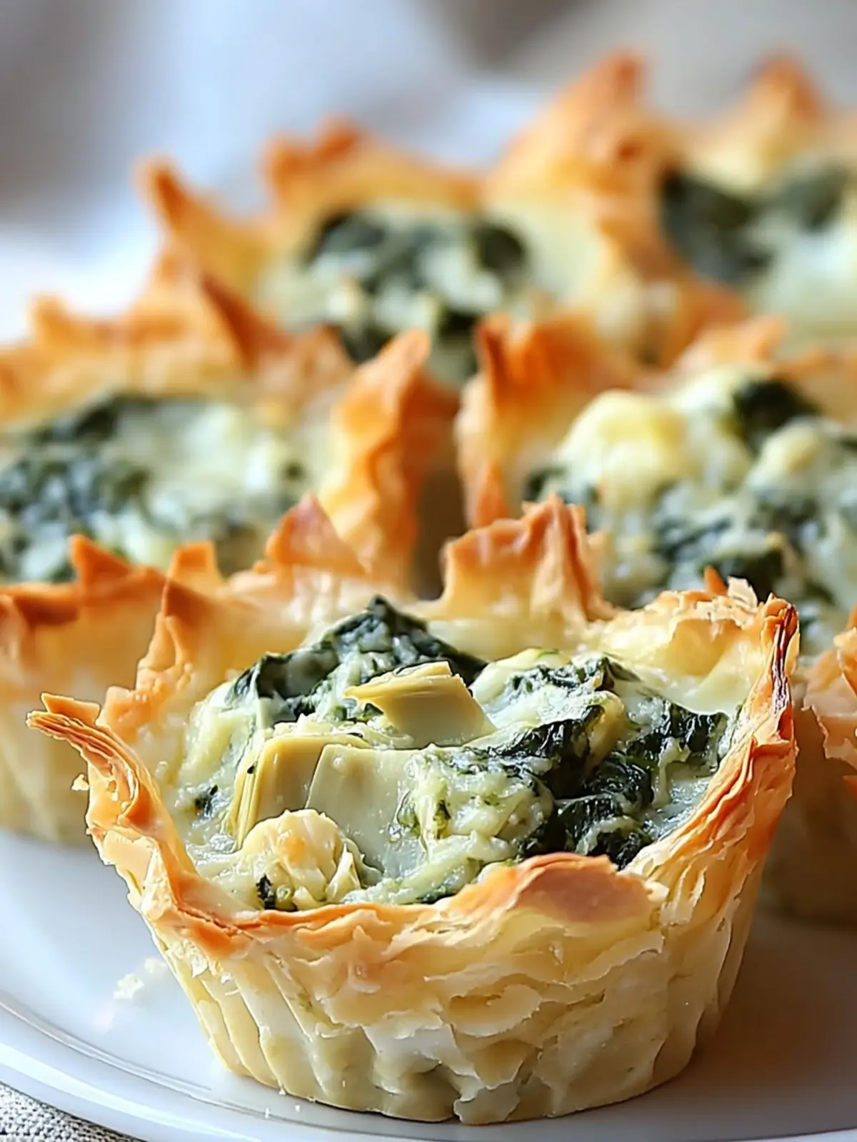 Irresistible Spinach and Artichoke Dip Cups for Every Gathering 4 Spinach and Artichoke Dip Cups