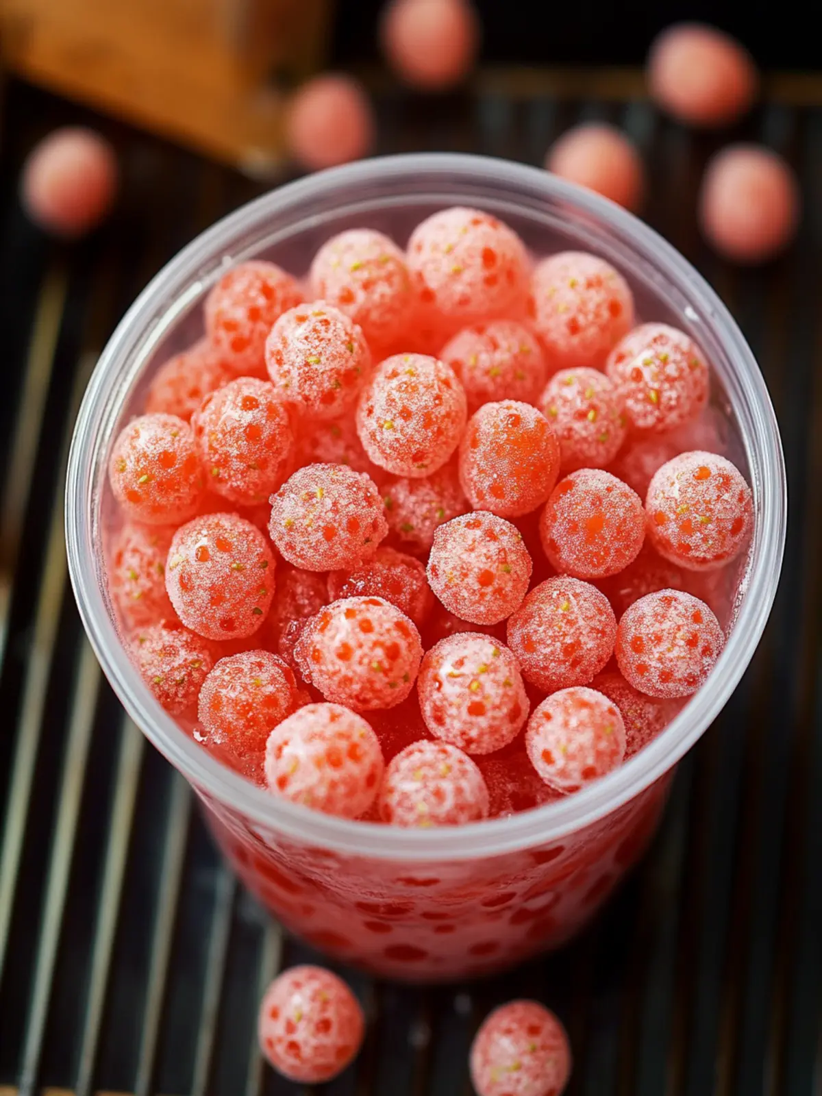 Delicious Strawberry Boba Pearls to Elevate Your Desserts 2 Strawberry Boba Pearls