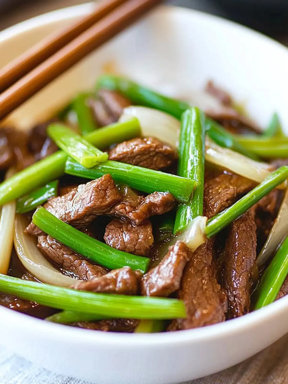 Savor Onion Scallion Beef: A Quick Homemade Delight 3 Onion Scallion Beef