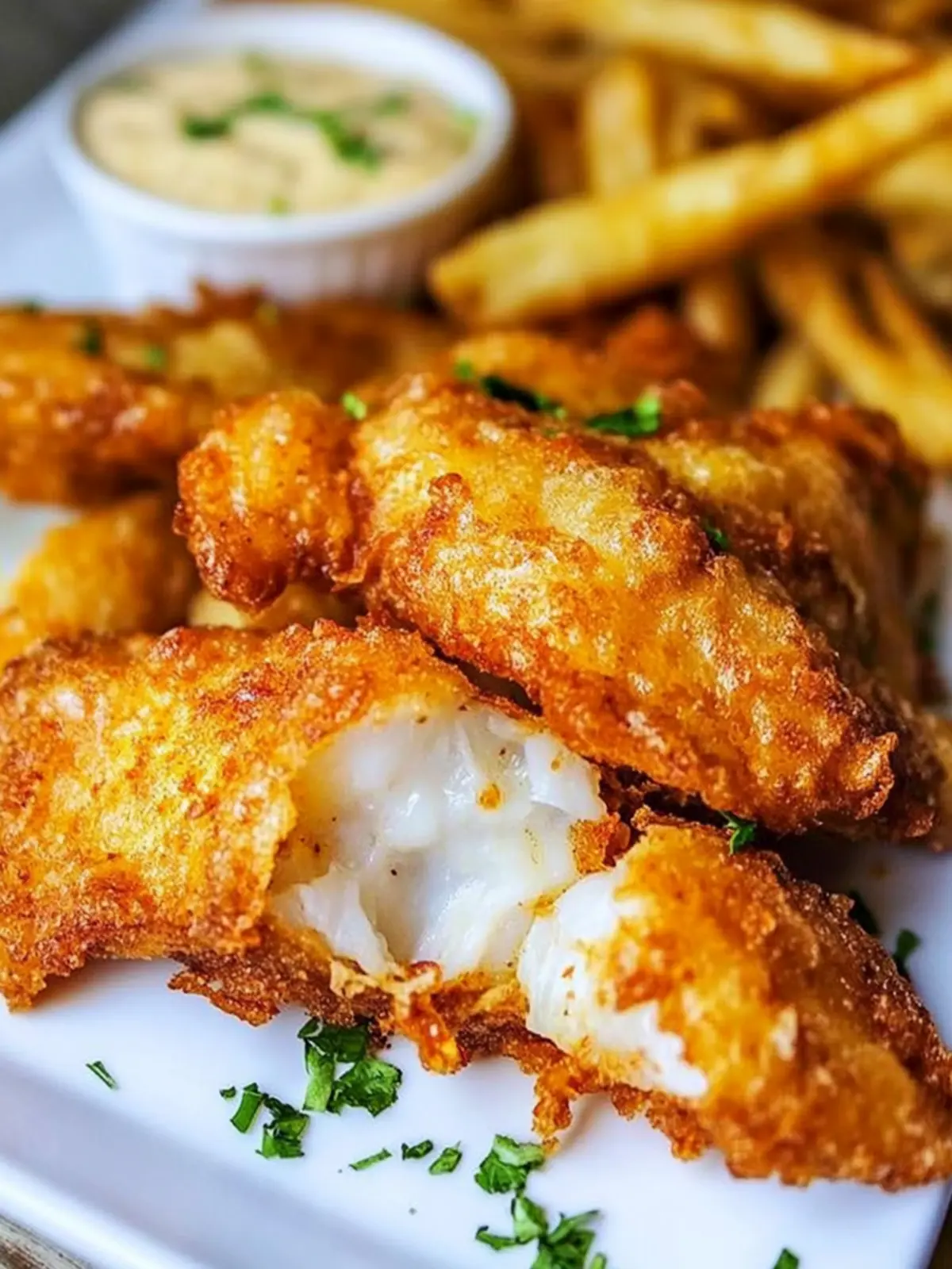Cajun Tempura Fish & Chips: A Flavor-Packed Twist 3 Cajun Tempura Fish & Chips