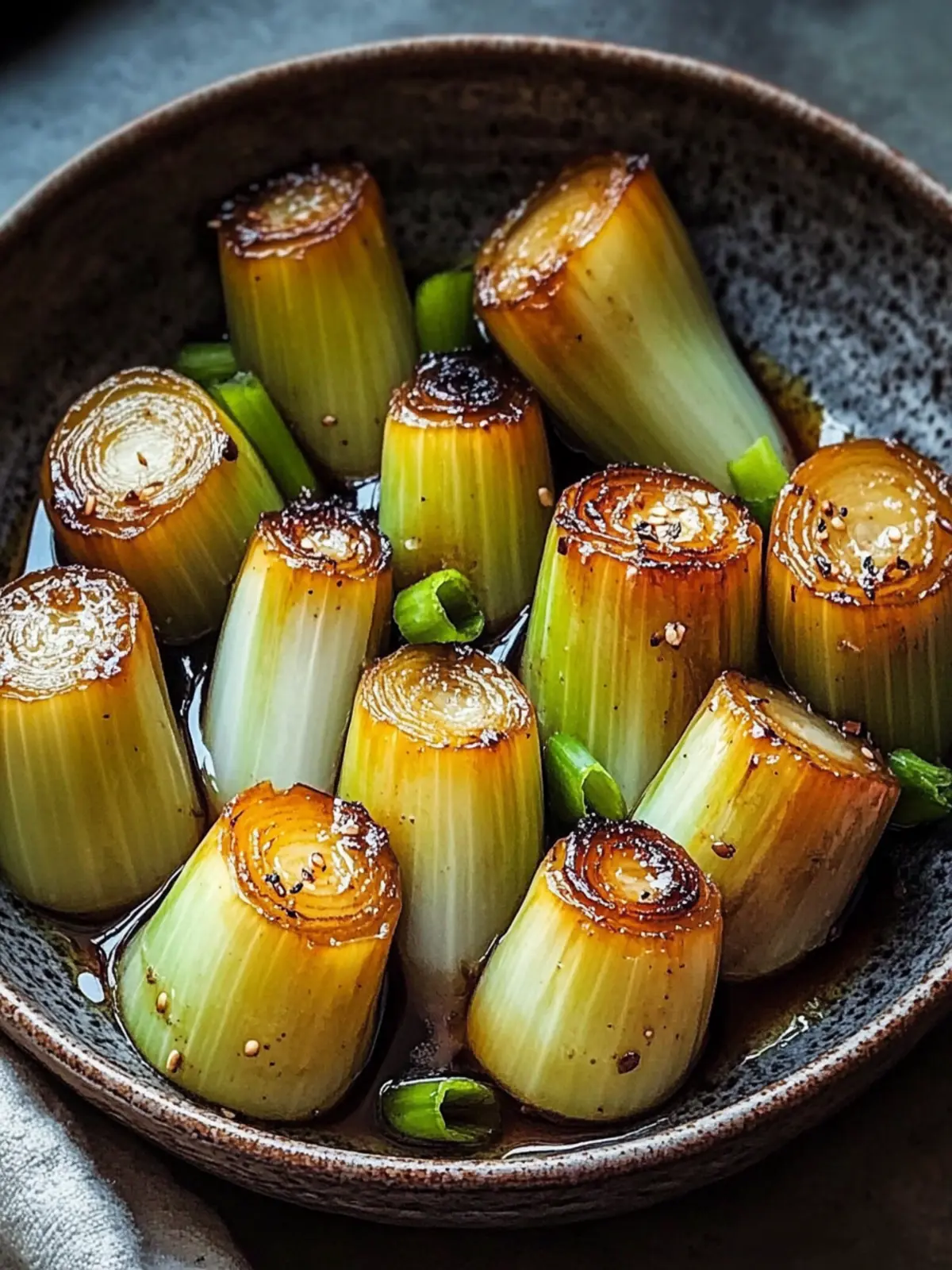 Mouthwatering Miso Maple Braised Leeks for Flavorful Feasts 3 Miso Maple Braised Leeks