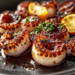 Savoring Grilled Octopus Coin with Smoky Paprika Bliss 7 Grilled Octopus Coin