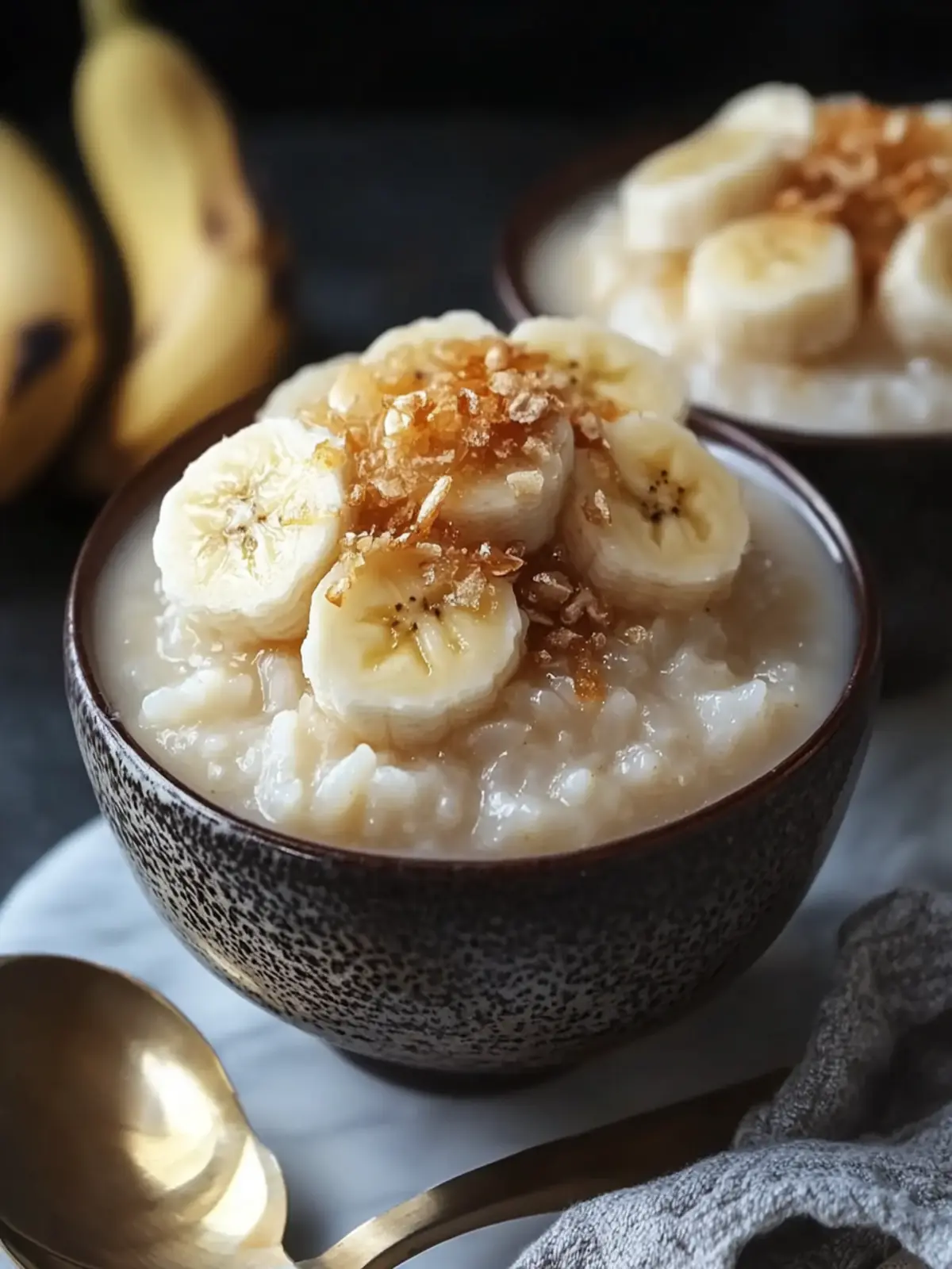 Creamy Japanese Banana Rice Pudding That’s Vegan & Guilt-Free 3 Japanese Banana Rice Pudding
