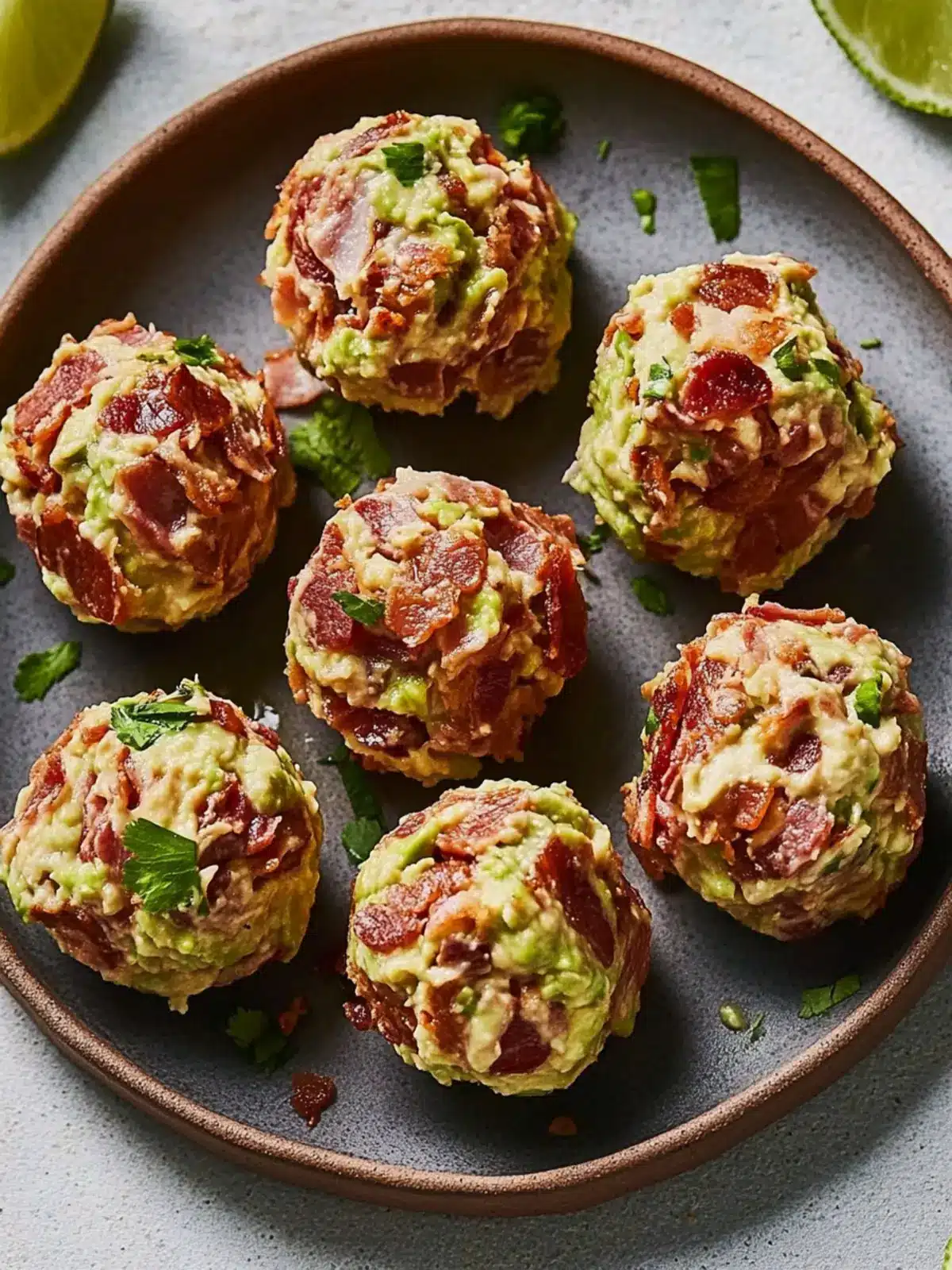 Satisfy Cravings with Bacon & Guacamole Fat Bombs Bliss 3 Bacon & Guacamole Fat Bombs