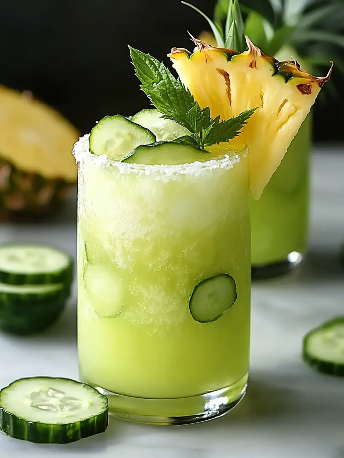 Refreshingly Simple Pineapple Cucumber Agua Fresca Recipe 3 Pineapple Cucumber Agua Fresca
