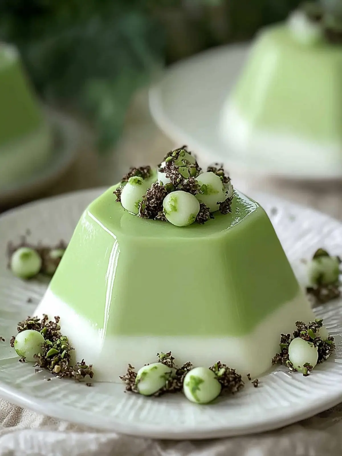 Creamy Coconut Pandan Panna Cotta That Delights Every Bite 4 Coconut Pandan Panna Cotta