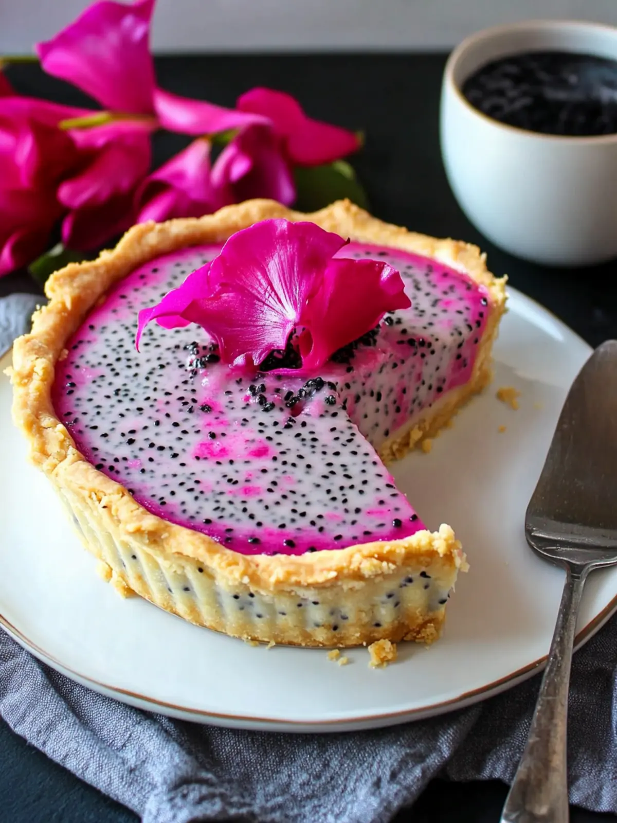 Irresistible Dragon Fruit Cream Pie You'll Dream About 4 Dragon Fruit Cream Pie