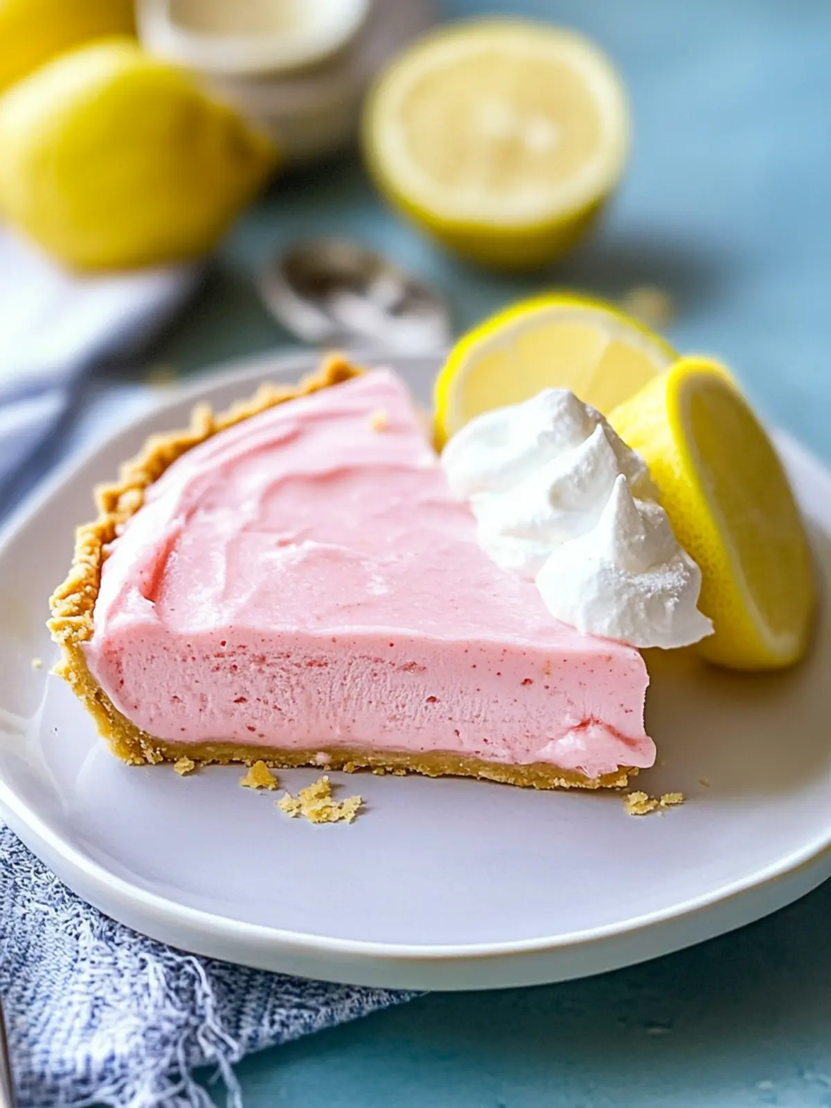 Chill Out with This Creamy Frozen Pink Lemonade Pie Recipe 5 Frozen Pink Lemonade Pie
