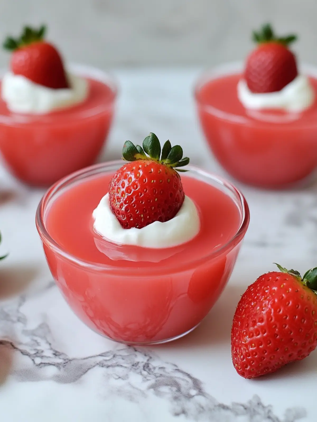 Delightful Strawberry Greek Yogurt Jello for a Fresh Treat 2 Strawberry Greek Yogurt Jello