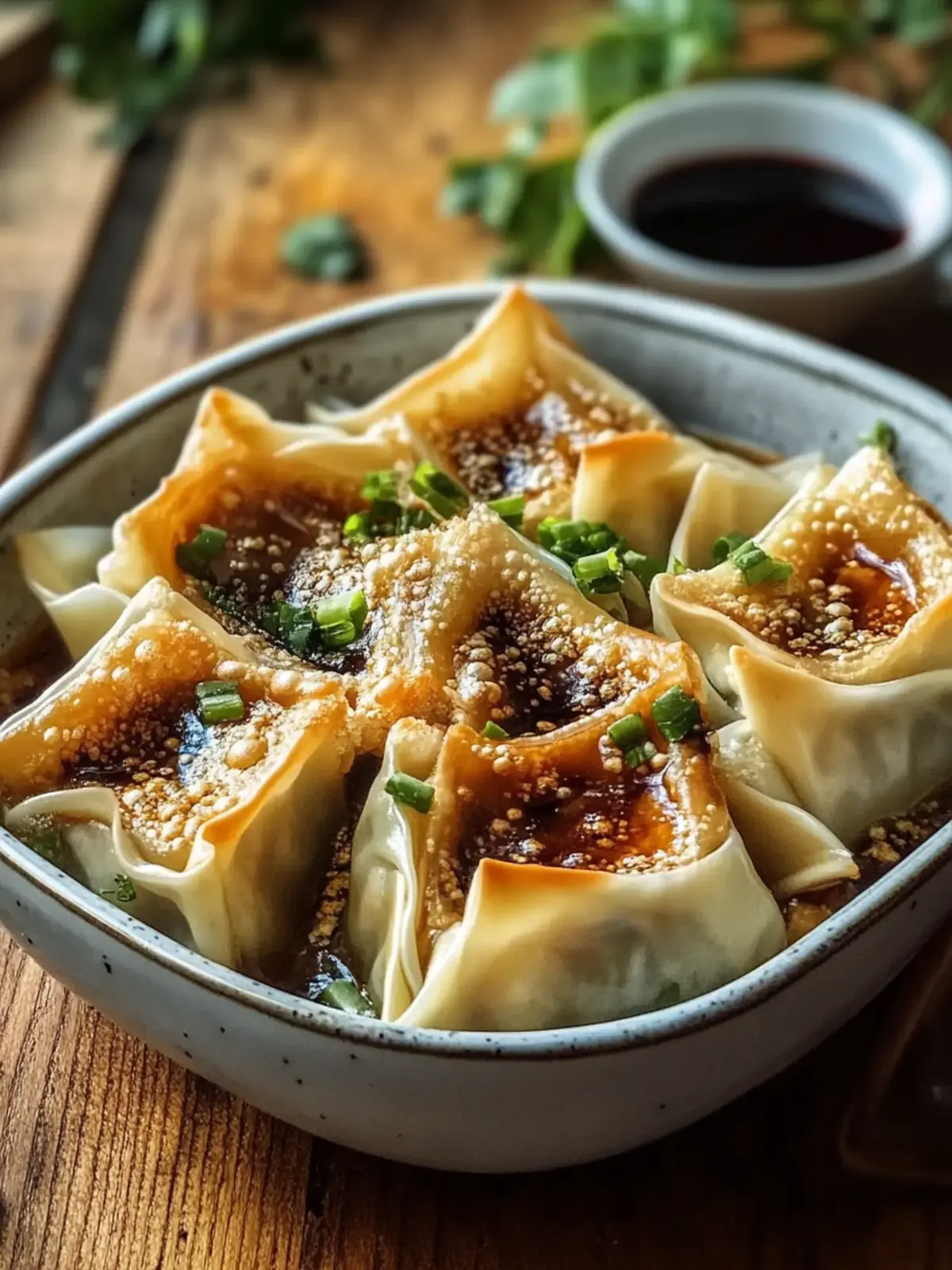 Crispy Tofu Wontons: Easy Vegan Snack for Any Occasion 3 Tofu Wontons