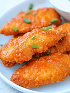 Delicious Buffalo Chicken Tenders: Baked for Flavor & Health 6 Buffalo Chicken Tenders