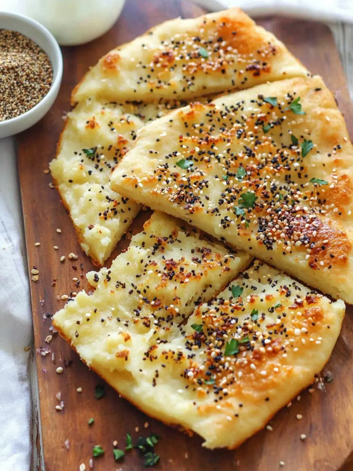Everything Mashed Potato Flatbread for Cozy Dinners Tonight 3 Everything Mashed Potato Flatbread