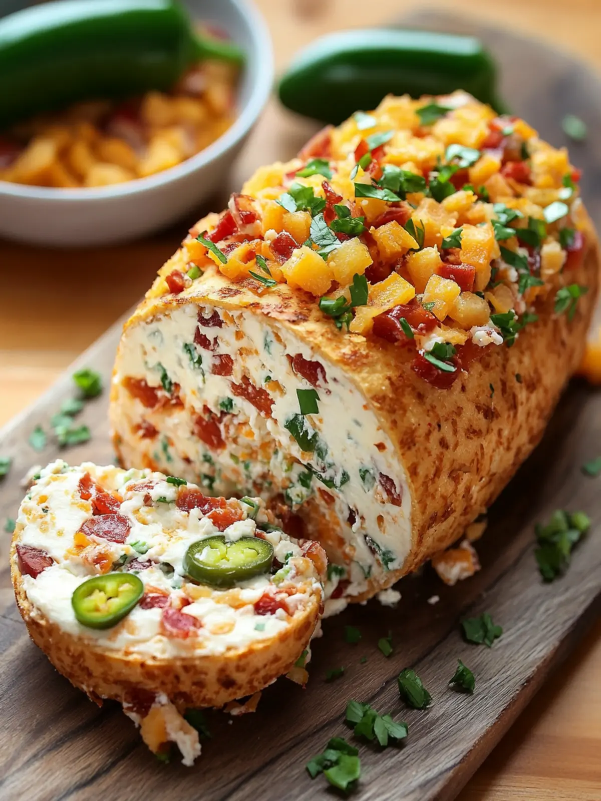 Cowboy Caviar Jalapeno Popper Cheese Log for Fun Gatherings 4 Cowboy Caviar Jalapeno Popper Cheese Log