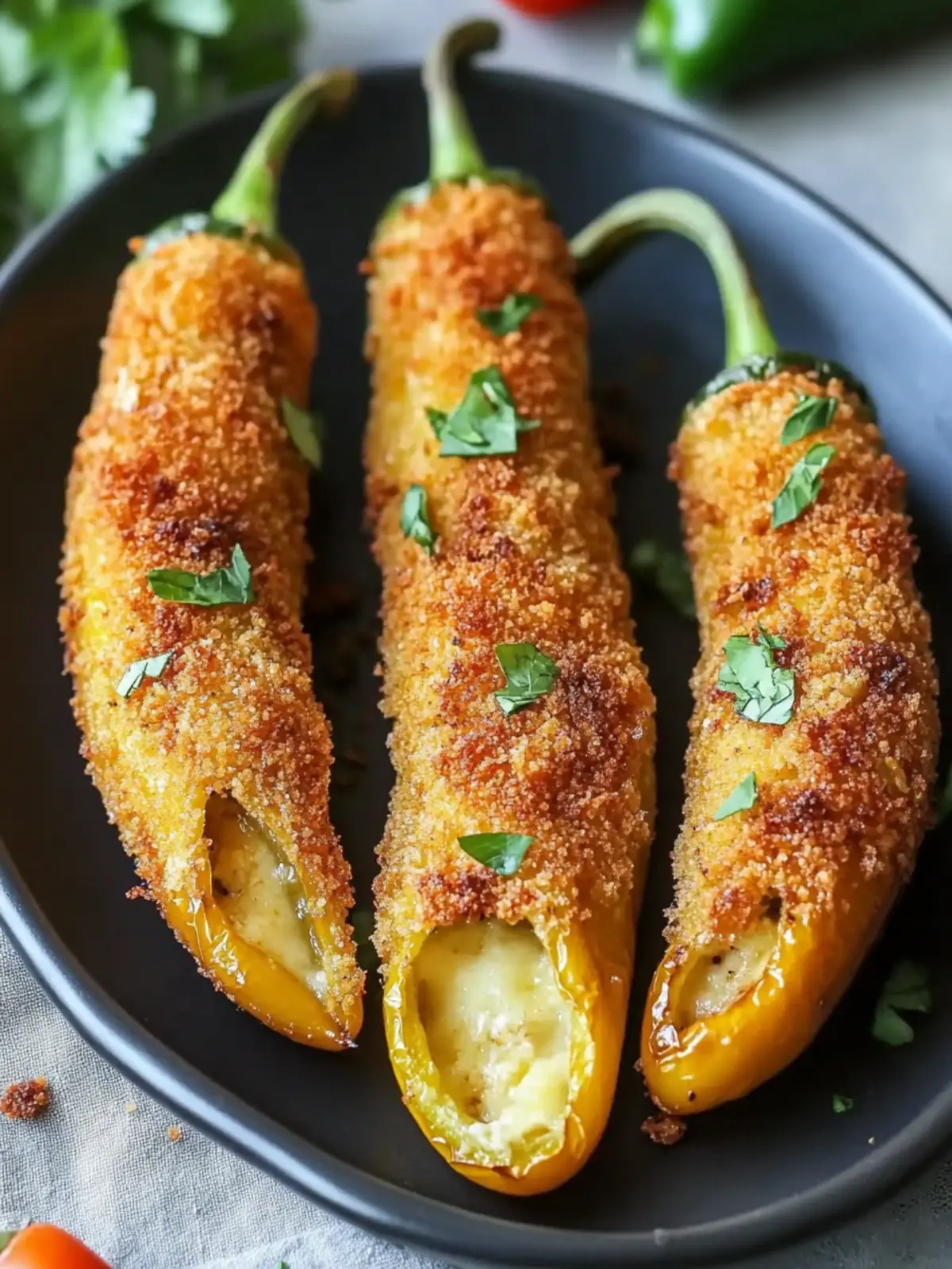Crispy Coated Stuffed Banana Peppers You’ll Crave Every Time 4 Crispy Coated Stuffed Banana Peppers