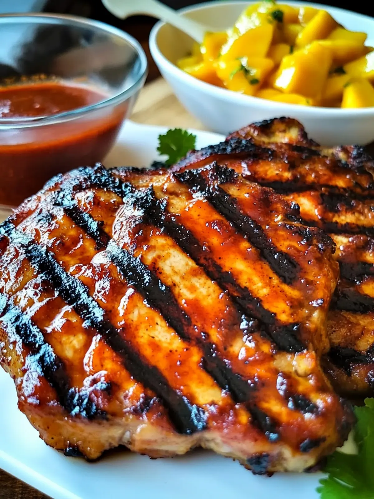 Mango Barbecued Pork Chops: A Sweet and Tangy Delight 5 Mango Barbecued Pork Chops
