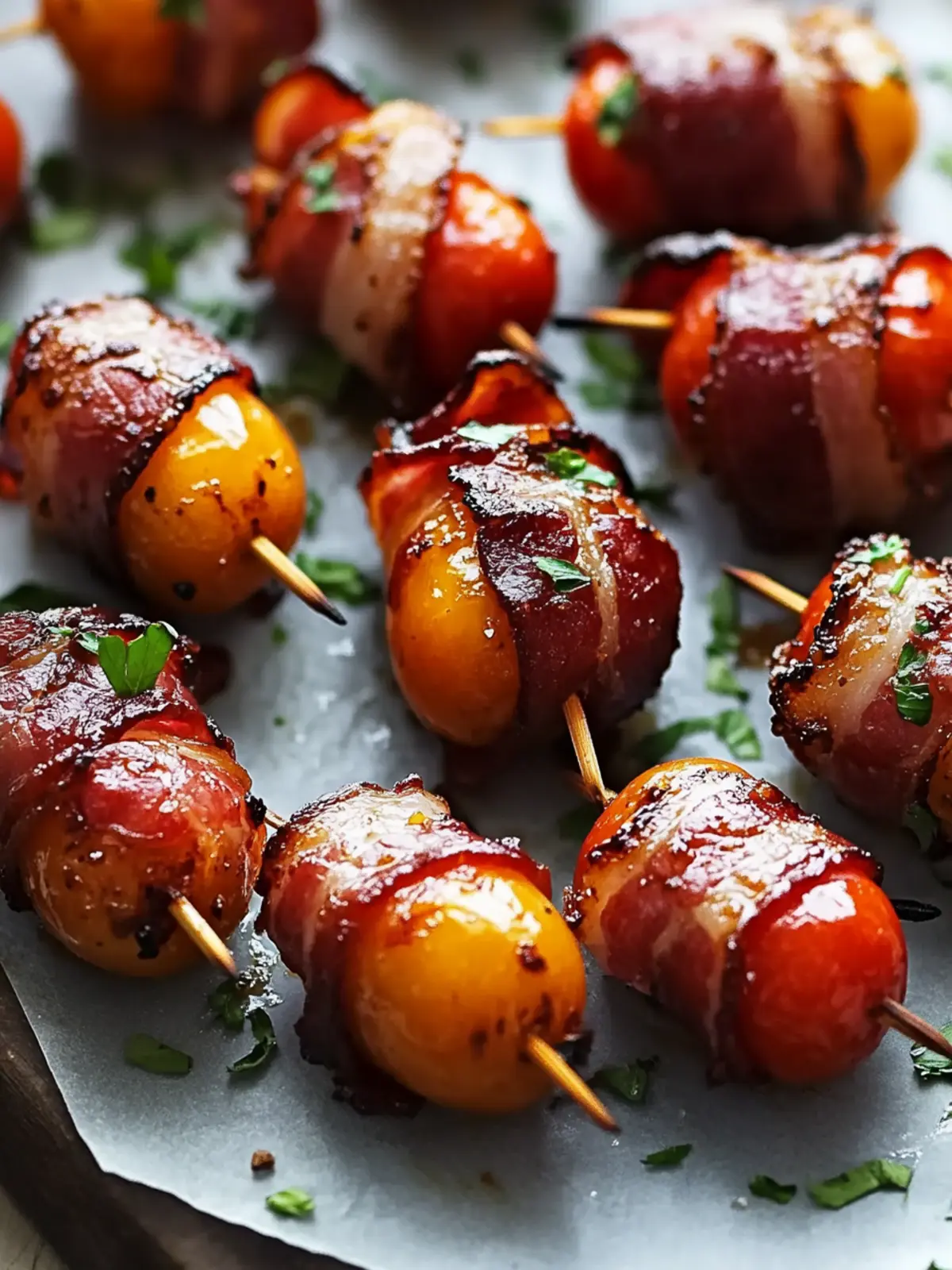 Bacon Wrapped Stuffed Peppadews for an Irresistible Snack 4 Bacon Wrapped Stuffed Peppadews