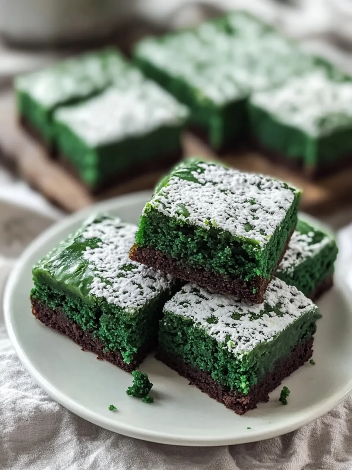 Delicious Green Velvet Brownies for Epic Celebrations 4 Green Velvet Brownies