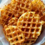 Crispy Seasoned Waffle Fries That Beat Fast Food Any Day 8 Crispy Seasoned Waffle Fries