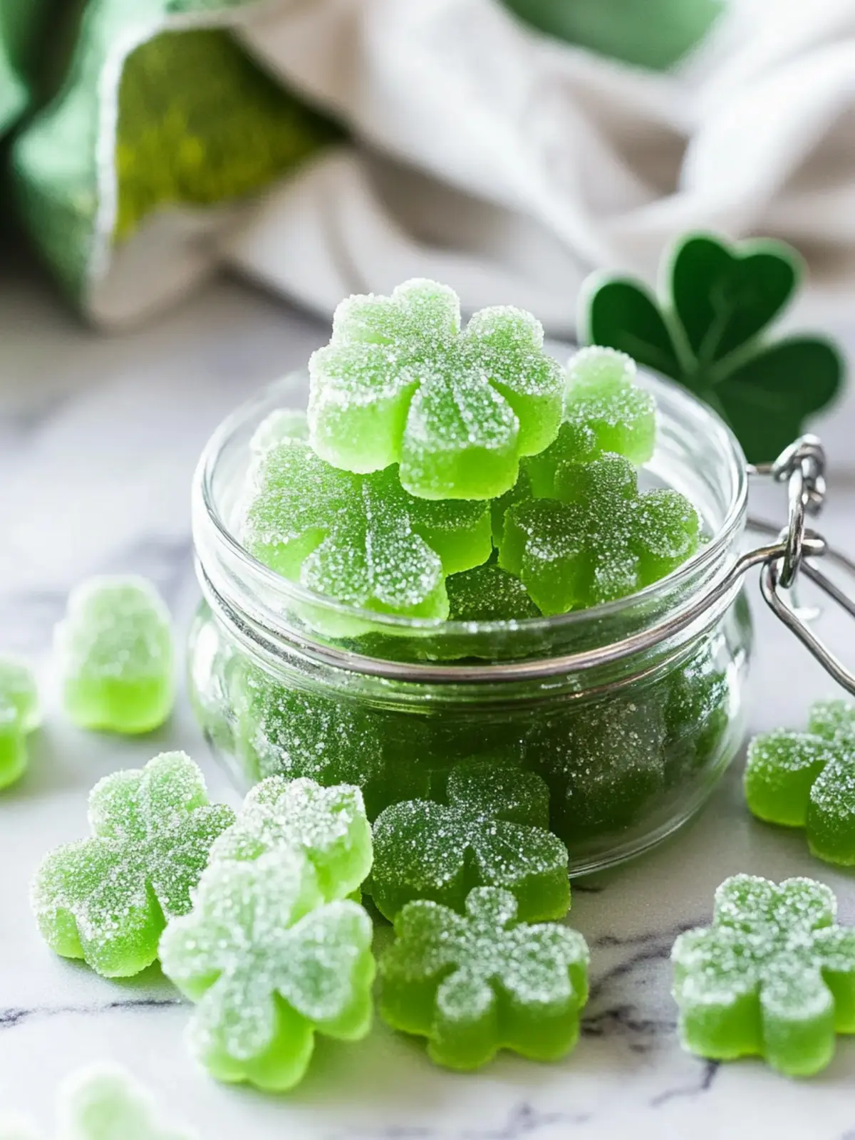 Shamrock Homemade Gummies: Sweet Treats with a Twist! 4 Shamrock Homemade Gummies