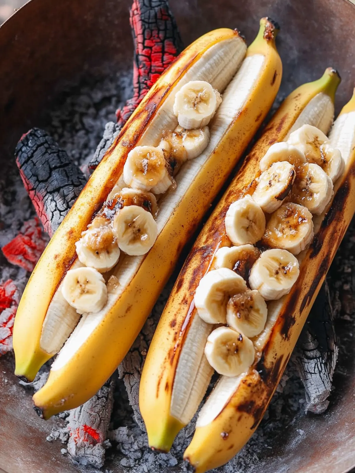 Campfire Banana Boats: Sweet Treats for Outdoor Fun 3 Campfire Banana Boats
