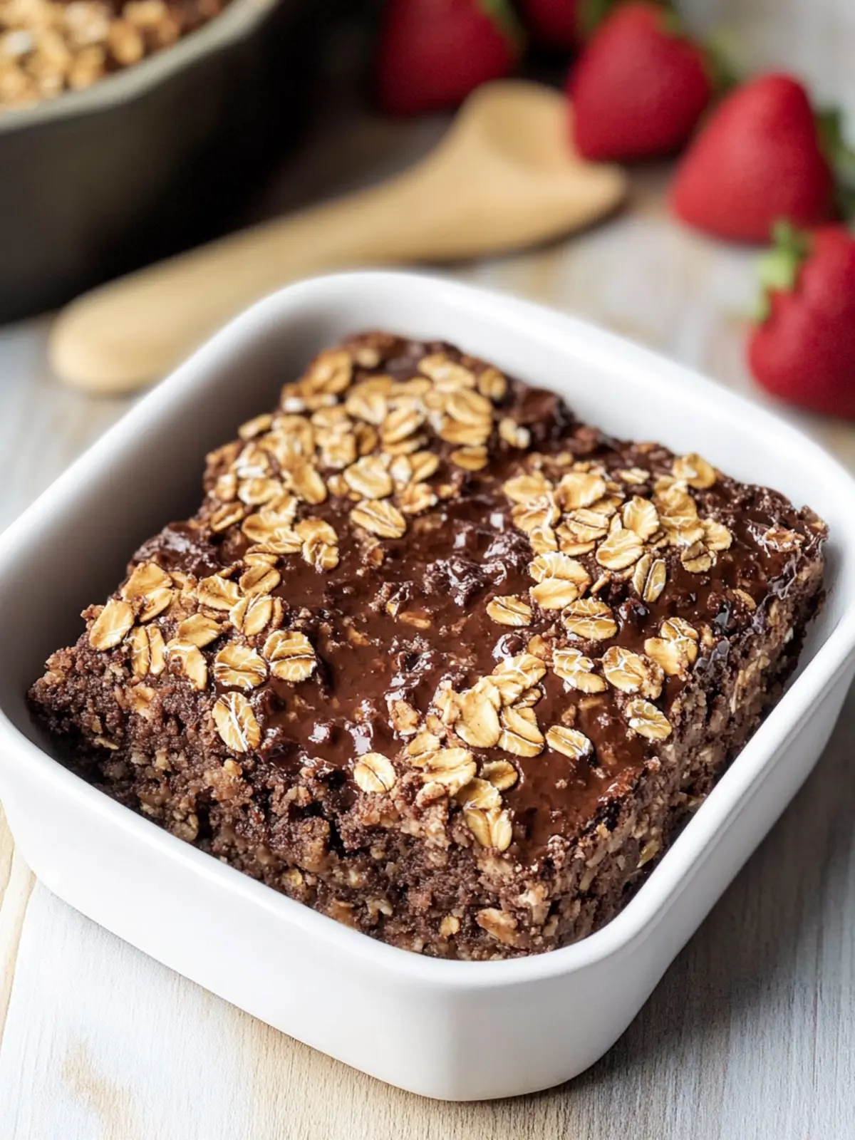 Indulge in Brownie Baked Oatmeal for a Guilt-Free Treat 4 Brownie Baked Oatmeal