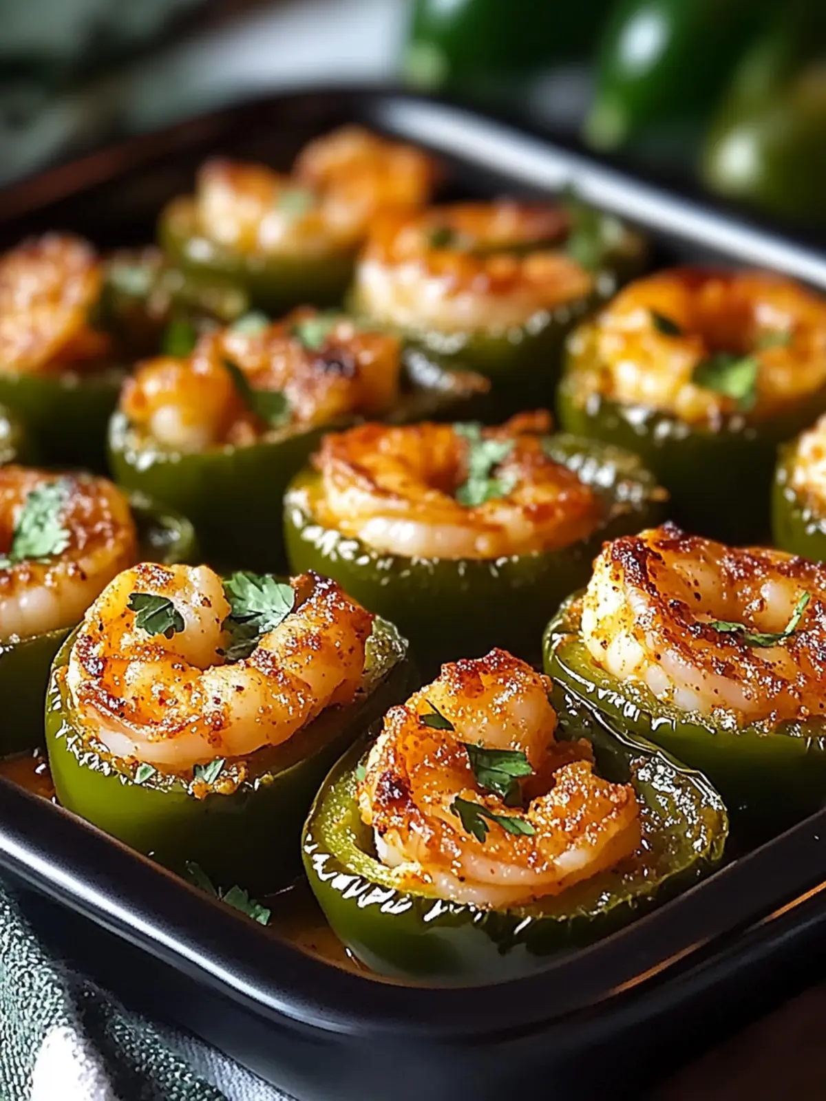 Cajun Shrimp Stuffed Jalapeños for Spicy Snack Lovers 4 Cajun Shrimp Stuffed Jalapeños