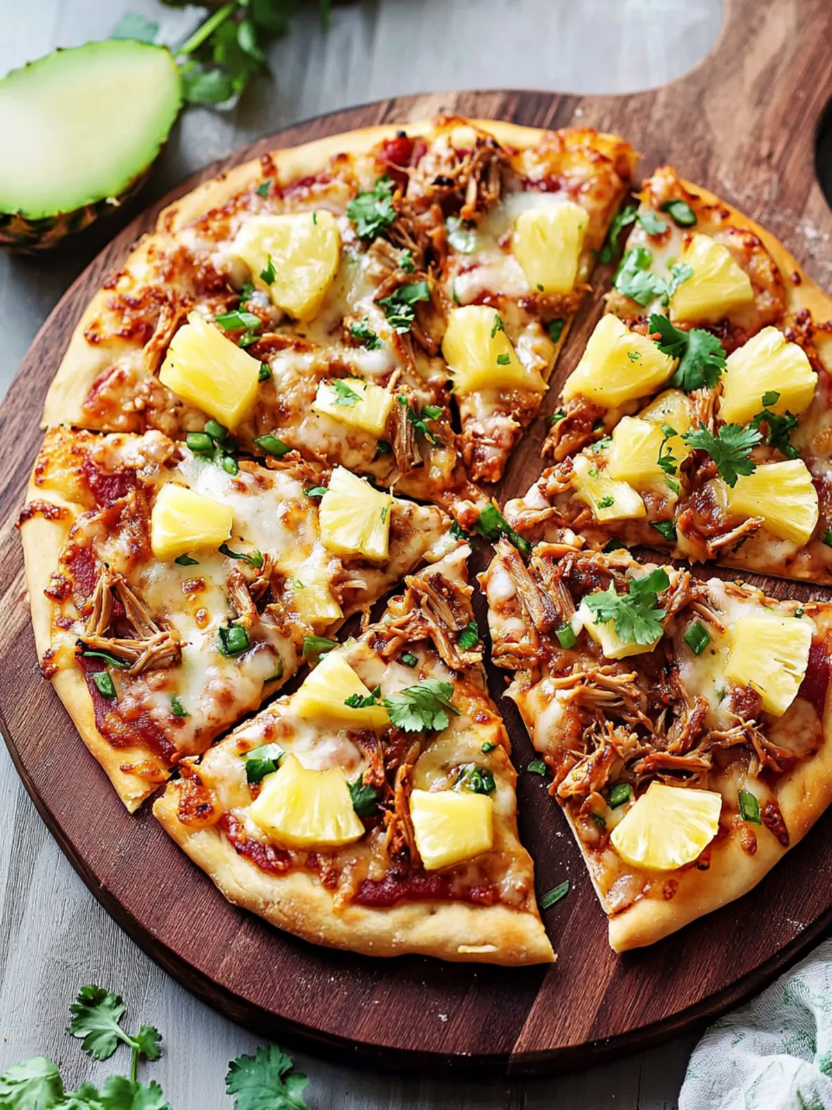 Mouthwatering Pineapple Pulled Pork Pizza to Delight Your Tastebuds 4 Pineapple Pulled Pork Pizza