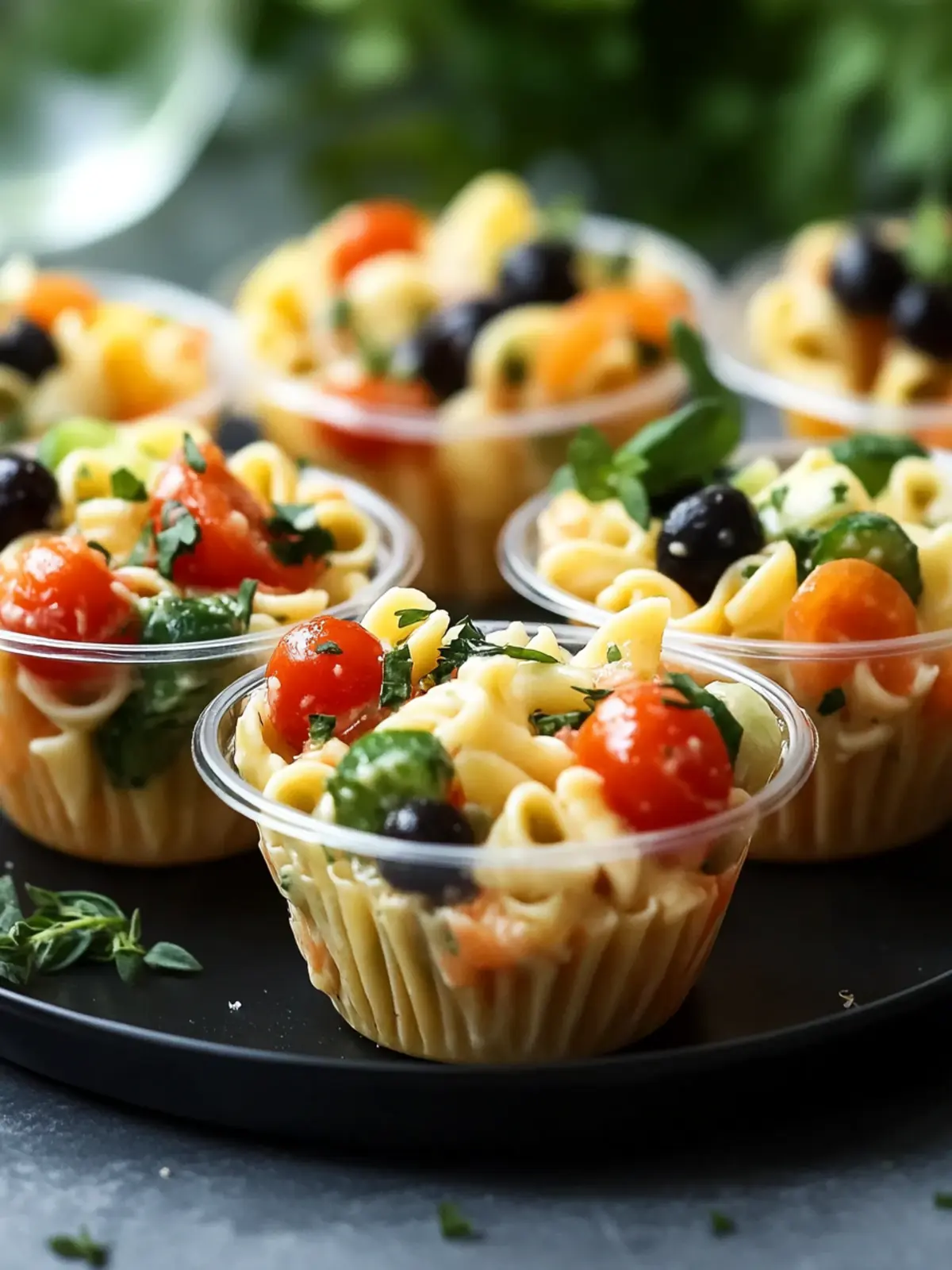 Refreshing Pasta Salad Cups: Perfect for Your Next Gathering 4 Pasta Salad Cups