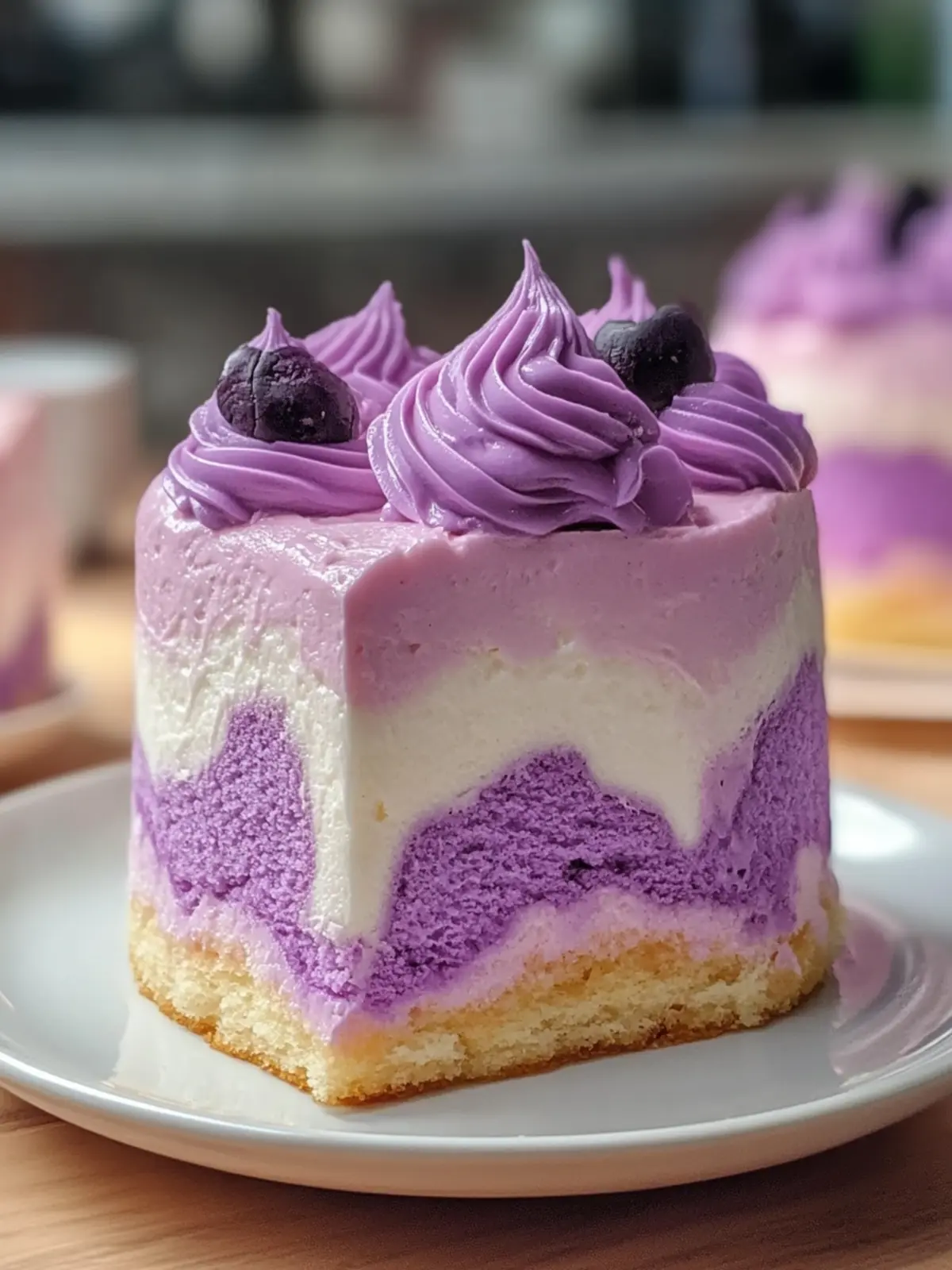 Taro Ube Cloud Cake: Light, Fluffy Bliss for Any Occasion 2 Taro Ube Cloud Cake