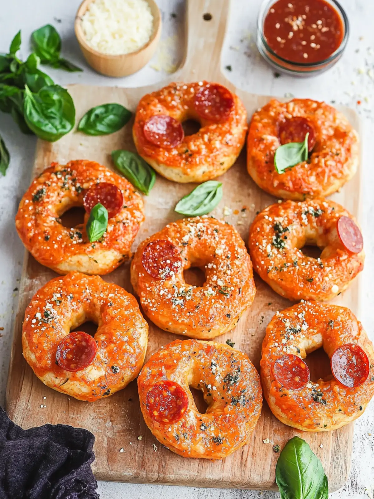 Cheesy Tomato Basil Pepperoni Bagels That Wow Every Bite 3 Cheesy Tomato Basil Pepperoni Bagels