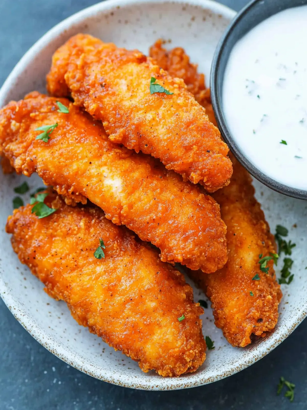 Delicious Buffalo Chicken Tenders: Baked for Flavor & Health 2 Buffalo Chicken Tenders