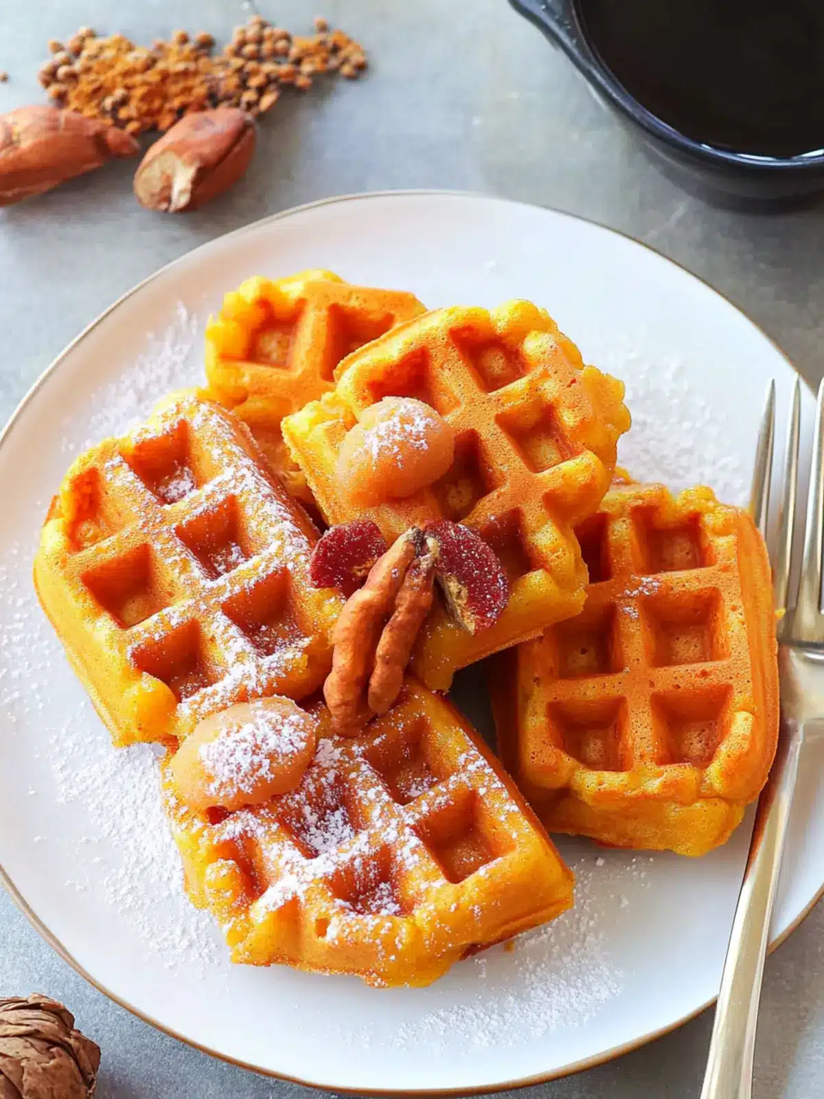 Sweet Potato Mochi Waffles for Chewy Blissful Mornings 5 Sweet Potato Mochi Waffles