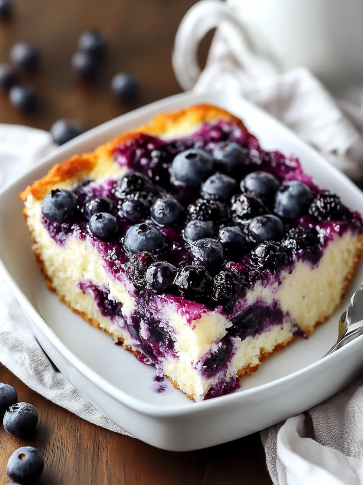 Cheesecake Blueberry Dump Cake That's Simply Irresistible 3 Cheesecake Blueberry Dump Cake