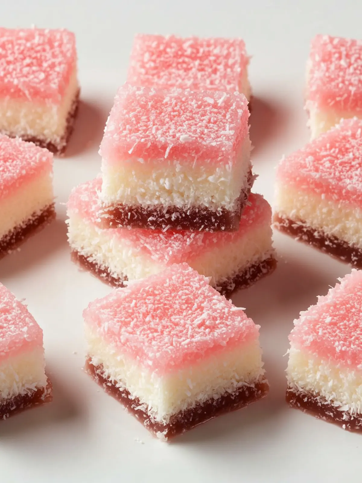 Easy Neapolitan Coconut Candy: A Colorful No-Bake Treat 2 Neapolitan Coconut Candy
