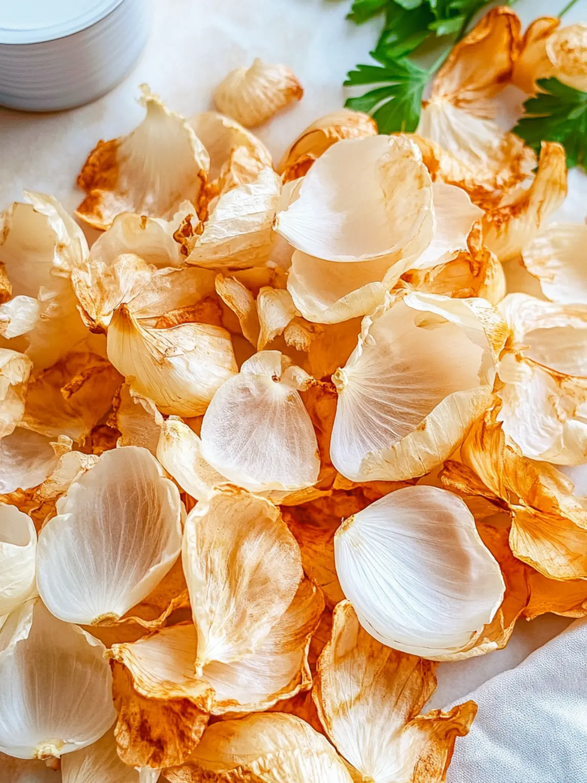 Crispy Bloomin’ Onion Petals with Zesty Dipping Sauce 5 Bloomin’ Onion Petals