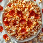 Pepperoni Pizza Popcorn: A Game-Changer for Snack Time! 6 Pepperoni Pizza Popcorn