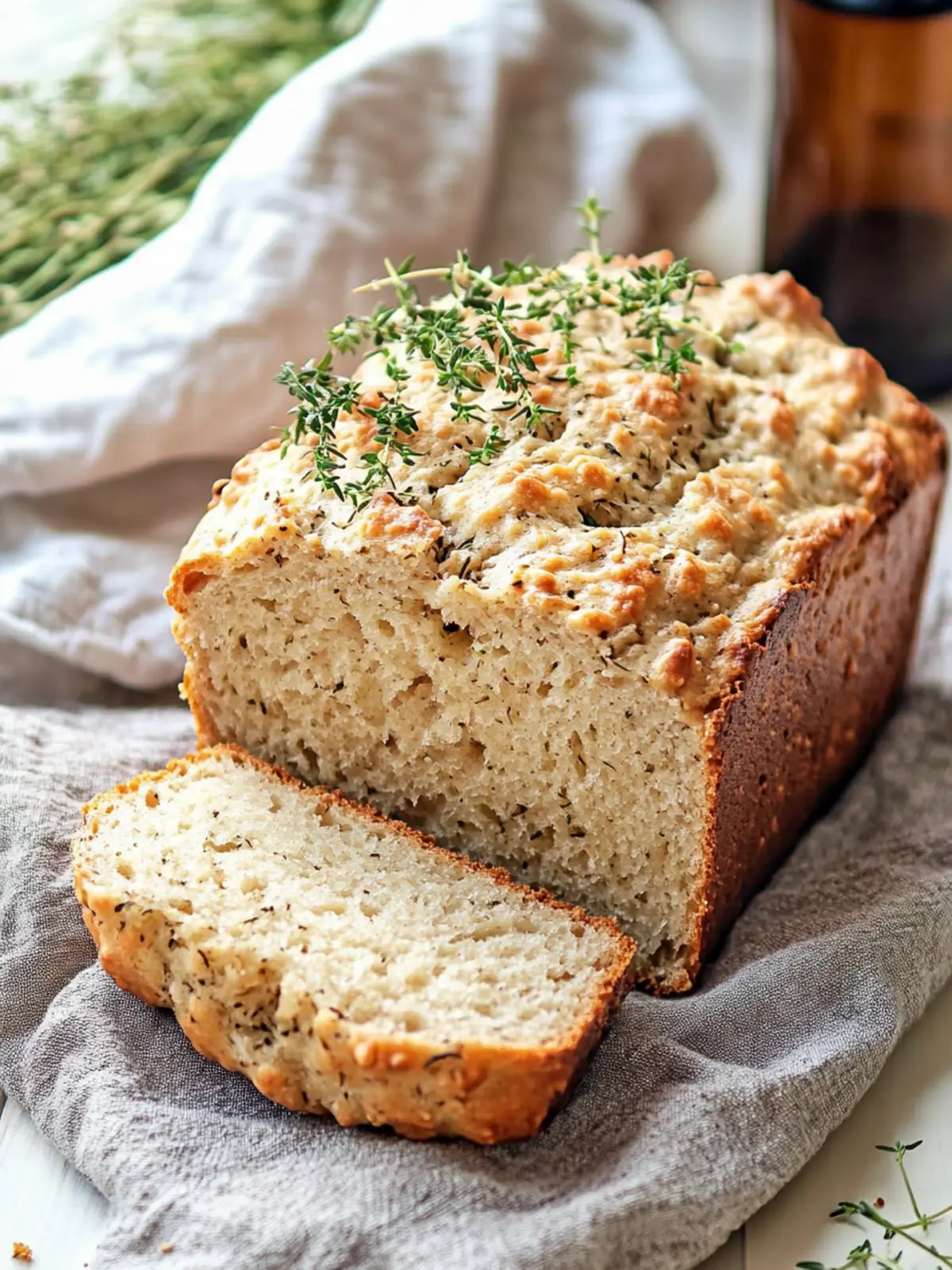 Herbed Beer Bread: The Cozy Homemade Loaf You'll Crave 3 Herbed Beer Bread