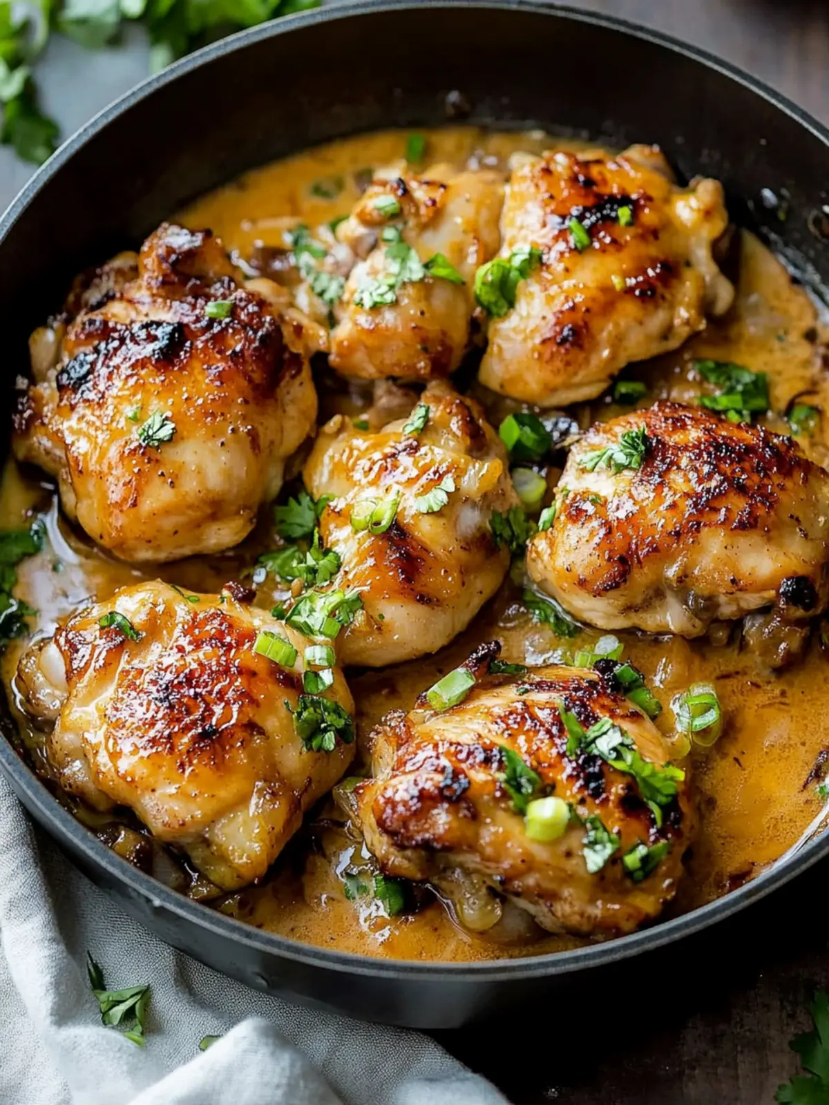 Skillet Bang Bang Chicken Thighs: A Flavor Explosion Tonight 3 Skillet Bang Bang Chicken Thighs