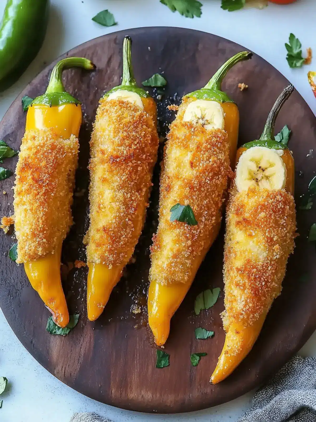 Crispy Coated Stuffed Banana Peppers You’ll Crave Every Time 2 Crispy Coated Stuffed Banana Peppers