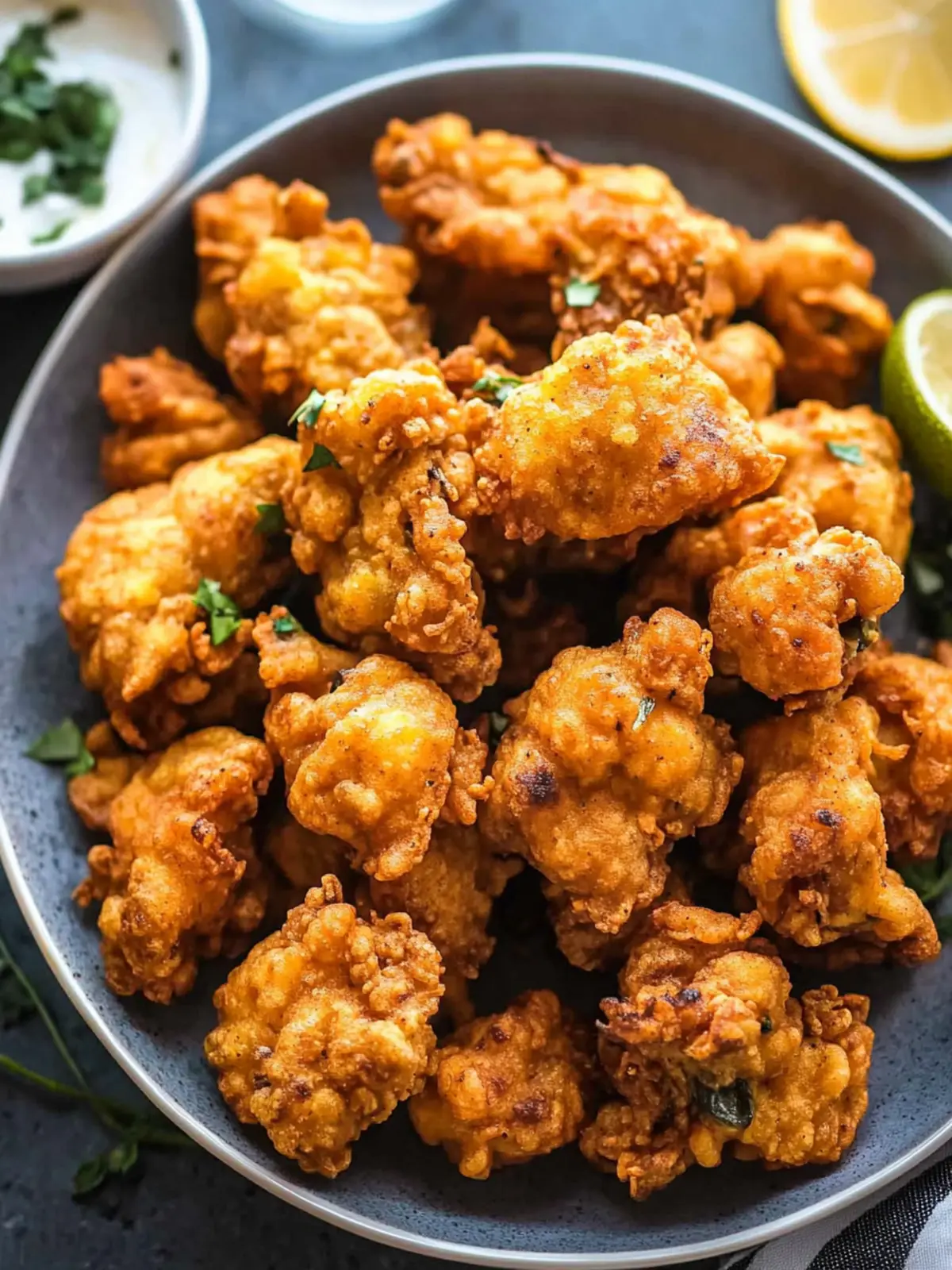 Crispy Chicken Pakoras with a Flavorful Curry Leaf Twist 5 Chicken Pakoras