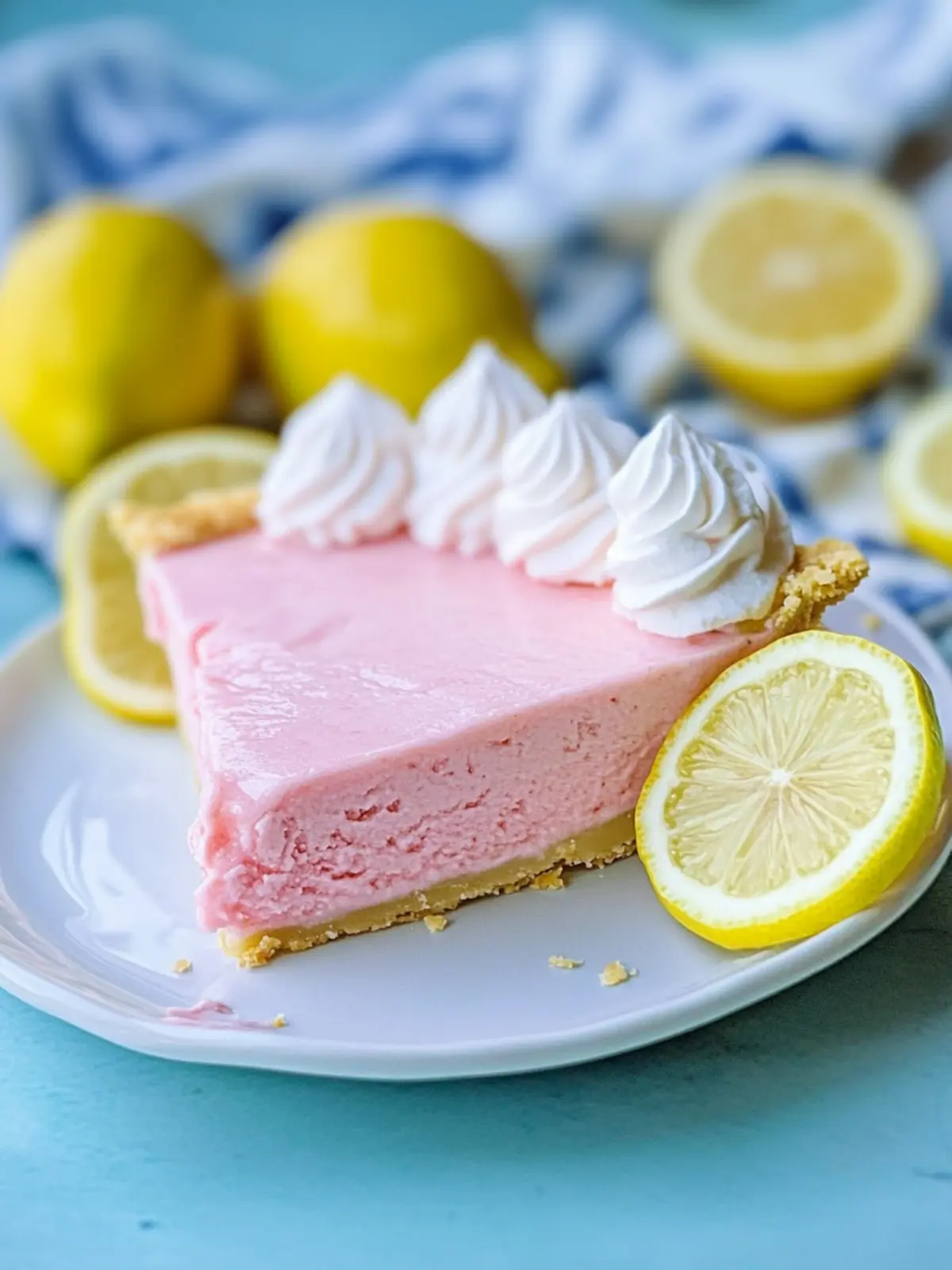 Chill Out with This Creamy Frozen Pink Lemonade Pie Recipe 3 Frozen Pink Lemonade Pie