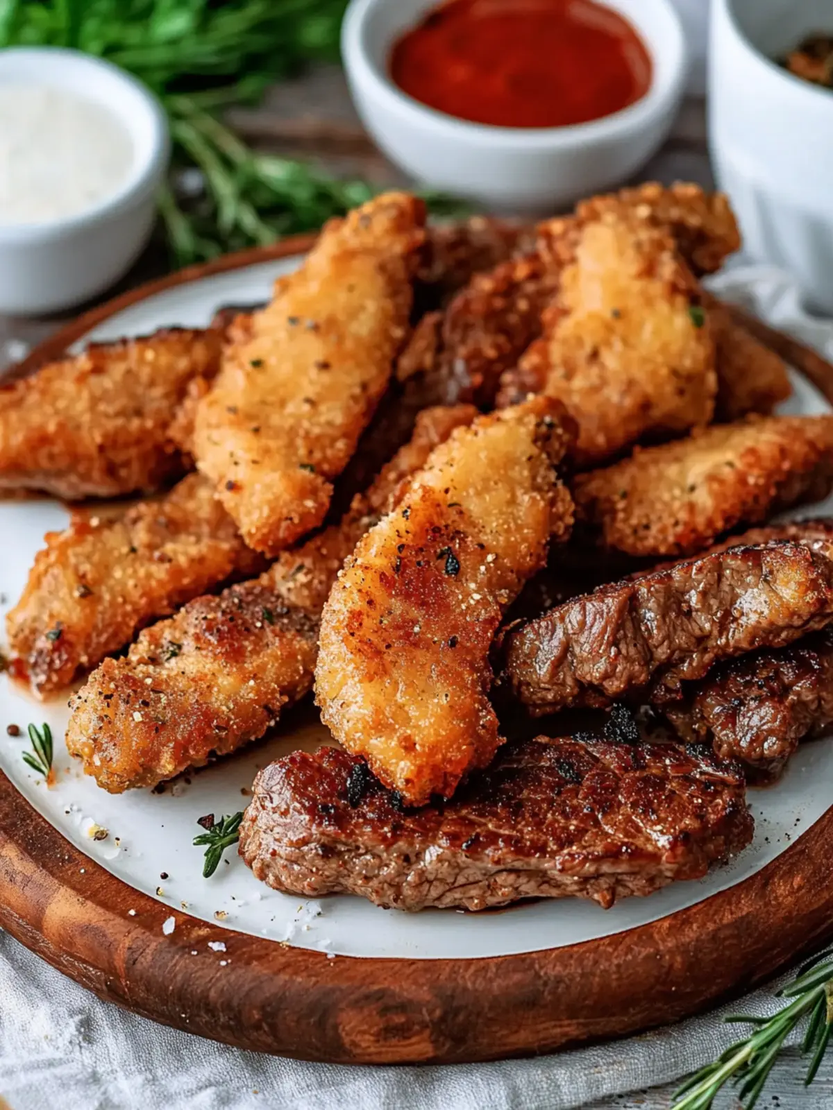 Crispy Steak Fingers with Creamy Gravy: A Game Changer 3 Steak Fingers