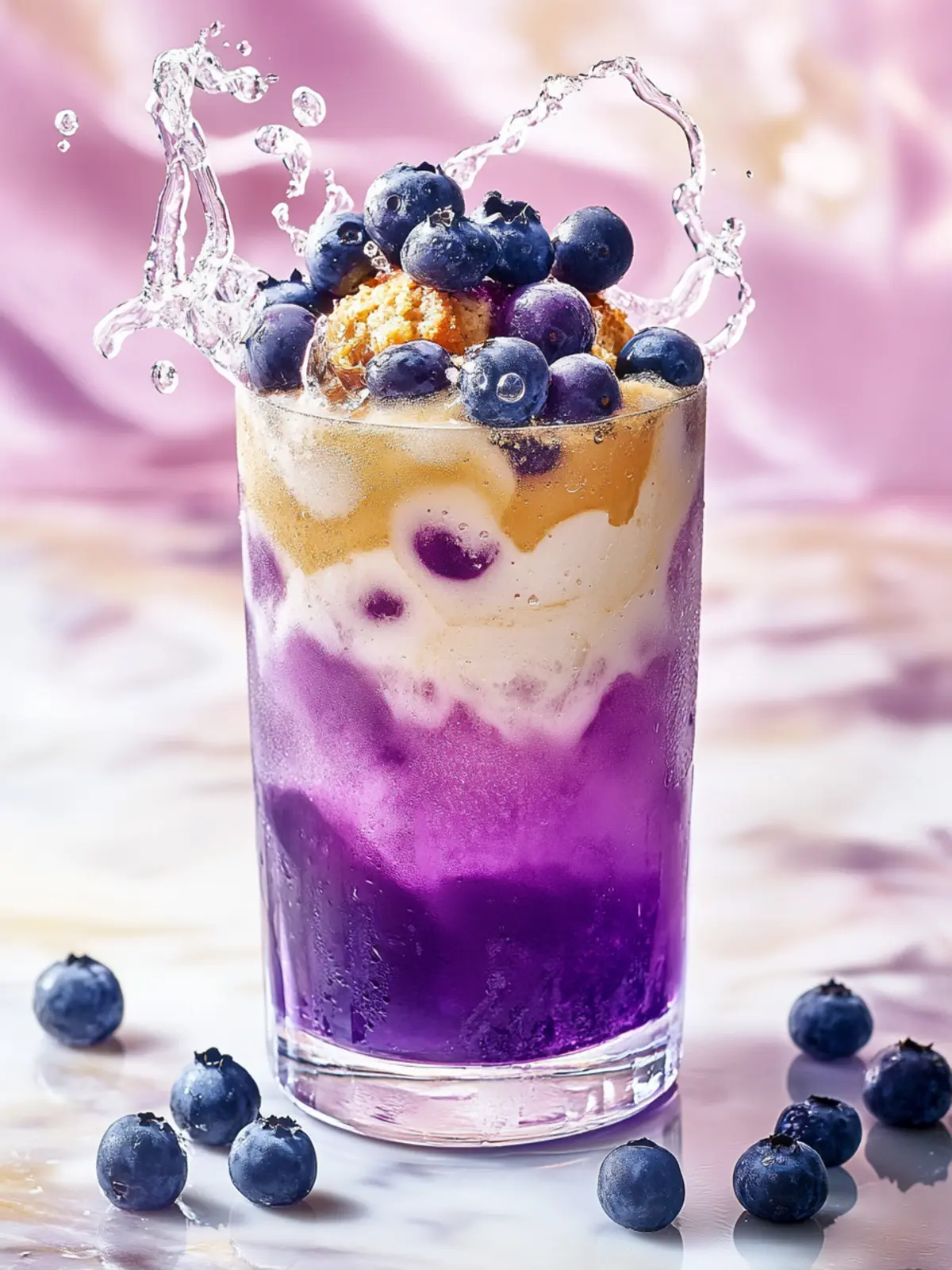 Cozy Up with Blueberry Muffin Dirty Soda in 5 Minutes! 3 Blueberry Muffin Dirty Soda