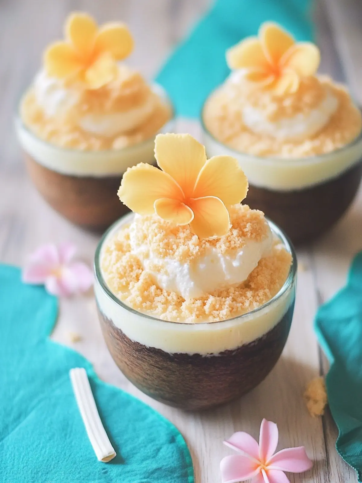 Delicious Hawaiian Desserts Sand Cups for Sweet Summer Fun 4 Hawaiian Desserts Sand Cups