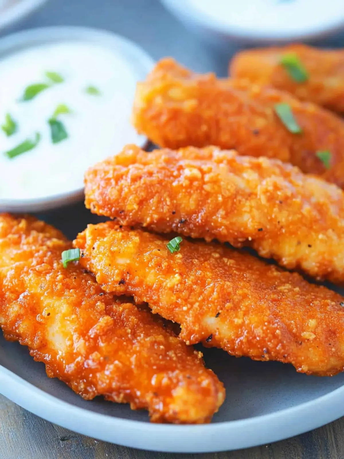 Delicious Buffalo Chicken Tenders: Baked for Flavor & Health 4 Buffalo Chicken Tenders