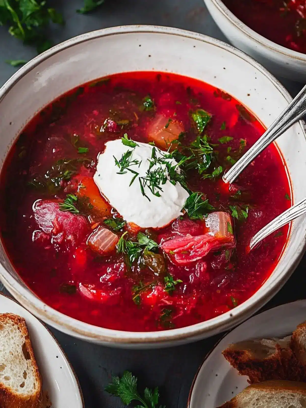 Hearty Ukrainian Borscht Soup: Your Comfort in a Bowl 5 Ukrainian Borscht Soup